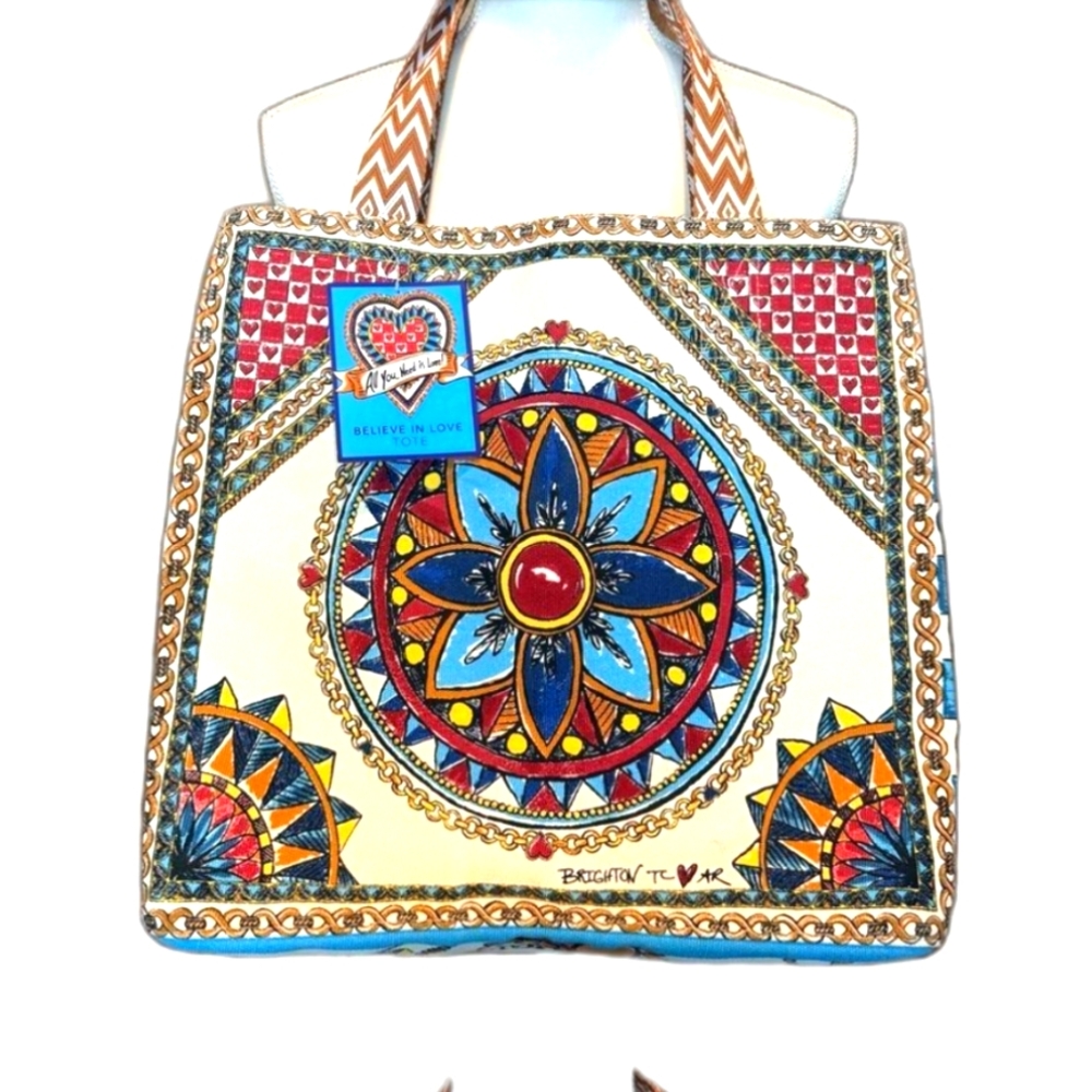 Brighton Colorful Tote Bag